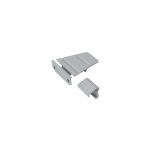 Entraineur arcitech - d�cor : anthracite - pour profil : anthracite - hettich