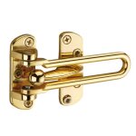 Entrebailleur pour porte d'entrée, taquet d'arrêt, 105mm, doré - thirard Entrebailleur pour porte d'entrée, taquet d'arrêt, 105mm, doré - thirard
