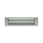Goettgens - entre de courrier isolante goettens - 236x30 mm - anodis argent - t60110000