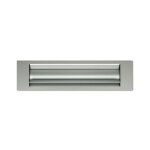 Entrée de courrier isolante goettgens - 325x30 mm - argent anodisé - t60210000 Entrée de courrier isolante goettgens - 325x30 mm - argent anodisé - t60210000