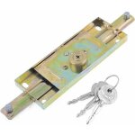 Entrep�t / magasin volet roulant de porte bicolore serrure dor� vertical avec 3 cl�s