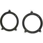 Entretoises haut - parleur en449 compatible avec bmw serie 3 e46 - d130mm