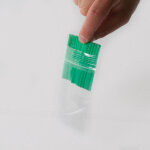 Lot de 100 sachets plastiques � fermeture zip 70x100mm tr�s r�sistants 90�