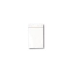 Lot de 100 sachets plastiques � fermeture zip 70x100mm avec trou de suspension