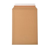 Lot de 5 enveloppes carton b - box 4 marron format 250x353 mm