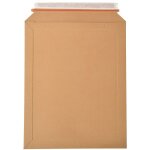 Lot de 5 enveloppes carton b - box 6 marron format 292x374 mm
