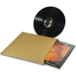 Lot de 5 enveloppes carton vinyle 33 tours format 350x350 mm