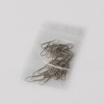 Lot de 500 sachets plastiques � fermeture zip 70x100mm standard 50�