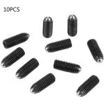 Eosnow - lot de 10 poussoirs � ressort � billes en acier au carbone, filetage m8, douille hexagonale ...