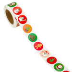 Eosnow autocollants de no�l, 500 pi�ces, �tiquettes adh�sives pour scellage de g�teaux et biscuits, diy ...