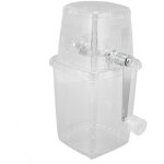 Eosnow broyeur � glace manuel multifonctionnel, transparent, antirouille, pour la cuisine domestique, ...