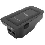Eosnow - chargeur sans fil 15w plaque de charge induction fit pour s60 / v60 / xc60 / s90 / v90 / xc90 ...