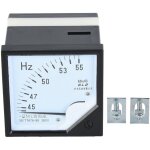 Eosnow - fr�quencem�tre � panneau carr� 45 - 55hz ac 380v 1. 5, testeur de fr�quence de haute pr�cision ...