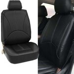 Eosnow housses de si�ge avant universelles en cuir pu pour voiture, housses de si�ge arri�re de haute ...