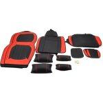 Eosnow housse de si�ge de voiture, protection respirante et confortable en cuir enti�rement envelopp�, ...