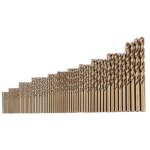 Eosnow jeu de forets au cobalt m35, 74 pi�ces, forets h�lico�daux hss - co, outils combin�s (1. 0 - 8. ...