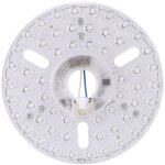 Eosnow kit de ventilateur de plafond � led magn�tique de 6, 3 pouces, 24 w, intensit� variable, 3 cct, ...