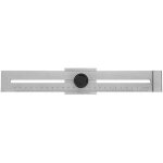 Eosnow - r�gle de pr�cision pour menuiserie 0 - 250mm - instrument de mesure haute pr�cision - �chelle ...