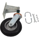 Eosnow - roulette de portail, 8 pouces, grise, � ressort et coussin en acier haute r�sistance, pour la ...