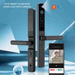 Eosnow - verrouillage de porte intelligent avec application, entr�e sans cl�, cam�ra 1080p en alliage ...