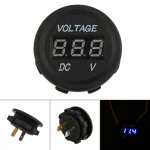 Eosnow - voltm�tre � affichage num�rique led pour voiture et moto, 12v - 24v, dc, �tanche, zy