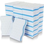 Jamais utilis�]�ponges magiques, lot de 24 �ponges de nettoyage en m�lamine super �paisses ? gomme magique ...