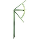 �querre alpha inox 795x430 mm avec rapporteur 300 mm wilmart ? r�f. wil140032