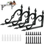 Equerre etagere murale 4 pi�ces 19cm 14cm equerre charge lourde equerre metal etagere equerre fixation ...