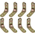 Equerre etagere murale, 8 pi�ces 5cm � 5cm equerre metal etagere, forte capacit� portante, pour fixer ...