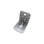 querre galvanise d'assemblage avec renfort 70x70x55mm