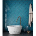 Carrelage mural faence effet graphique scale alhambra arabesque 12x12cm arabesque / lanterne 12x12 cm ...