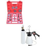 Equipement express sicoba - coffrets repousse piston etrier de freins universel 22pcs + kit purgeur de ...