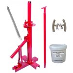 Equipement express sicoba - d�monte pneu manuel auto 13 � 21' + 2 protections jante + graisse pneu + ...