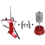Equipement express sicoba - dmonte pneu manuel auto moto jusqu' 21'' + equilibreuse de roue manuelle ...