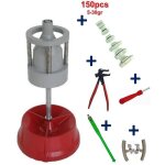 Equipement express sicoba - equilibreuse de roue manuelle + 150 masses � frapper 5 - 30g + tire valve ...