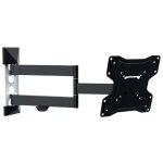 Erard - support mural 2 bras inclinable, orientable avec double deport - vesa mediafix - 118420