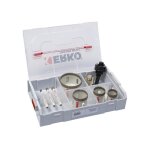 Coffret de 9 trepans diamant dry system erko