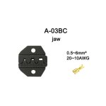 Errebi group - matrice de sertissage pour faston sez. 0. 5 - 6 mmq 20 - 10 awg Errebi group - matrice de sertissage pour faston sez. 0. 5 - 6 mmq 20 - 10 awg