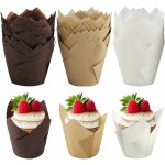 Lot de 150 moules  muffins en papier de cuisson tasses de papier de cuisson de tulipe cupcakes et muffins ...
