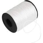 Ersandy - 150 verges corde d'ombrage tress�, diam�tre 1 mm cordon blanc en poly�thyl�ne pour stores v�nitien ...