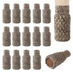 Ersandy - lot de 16 chaussettes antidrapantes pour pieds de chaise, pieds de chaise, pieds de chaise, ...