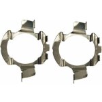 Ersandy - 2 pi�ces m�tal led h7 ampoules adaptateurs support de base de lampe clip de support pour quasquai ...