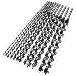 Ersandy - 460mm 6 - 28mm hex shank point brad point foret tari�re foret spirale bois outil de forage ...