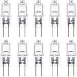 Ersandy - ampoules halog�nes g4, lampe de base � broche halog�ne 12v 20w, blanc chaud 3000k, 350lm, gradable, ...