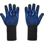 Ersandy - gants de barbecue r�sistants � la chaleur jusqu'� 800 �c ? gants r�sistants aux coupures l5 ...