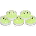 Ersandy - niveaux � bulle ronds 5pcs, mini inclinom�tres de niveau � bulle circulaire, niveau � bulle ...