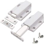 Ersandy - push to open 2 pi�ces push open poussoir porte placard aimant fermeture pour armoire tiroir ...