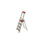 Escalux - escabeau aluminium � 4 marches ultra larges hauteur de travail 2. 78 m