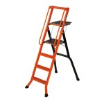 Peddinghaus - escabeau 4 marches - hauteur de travail max. 2, 90m - marches caillebotis - 201960 Peddinghaus - escabeau 4 marches - hauteur de travail max. 2, 90m - marches caillebotis - 201960