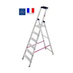 Escalux - escabeau aluminium 6 marches haut. travail 3, 26 m - escanorm